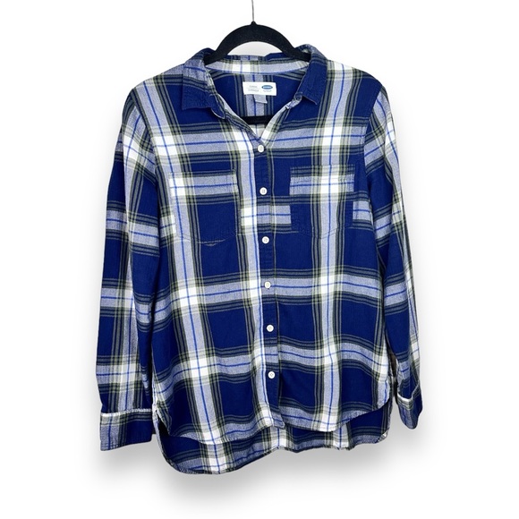 Old Navy Classic Plaid Shirt - Size Medium - Picture 4 of 5